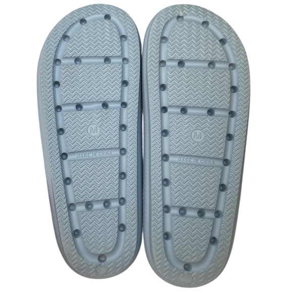 32 Degrees Blue Slide Sandals Unisex W7.5–8.5 / M5.5–6.5 - Picture 2 of 9